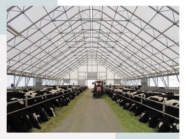 Тентовые коровники в Усть-Илимске от 624 руб. - Надежно и доступно