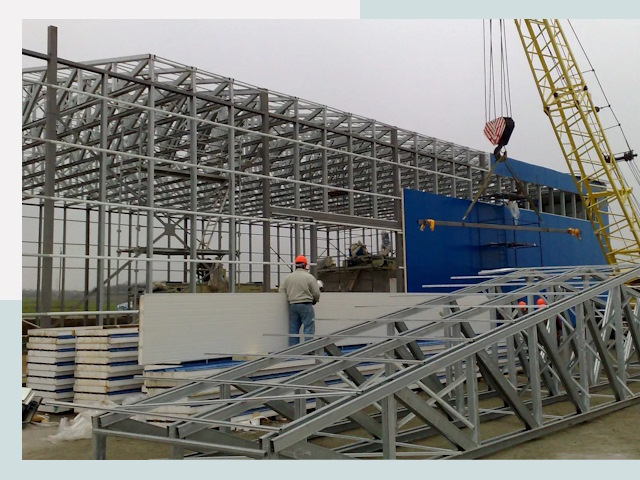 Строительство заводов в Усть-Илимске