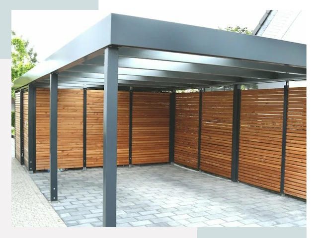 Навесы для парковки в Усть-Илимске