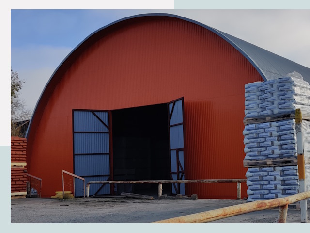 Полукруглые ангары по цене от 624 руб. в Усть-Илимск
