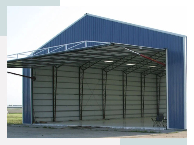 Прямо стенные ангары в Усть-Илимске