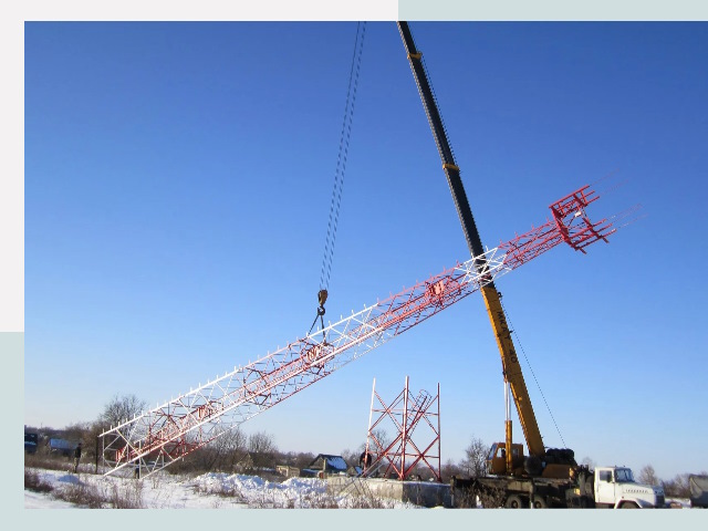 Строительство башен связи в Усть-Илимске от 624 руб.