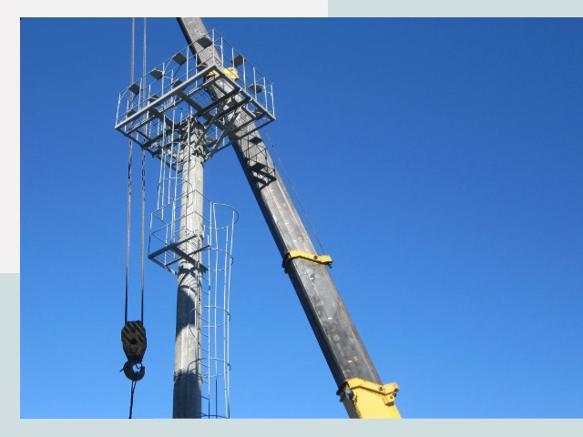 Монтаж осветительных мачт в Усть-Илимск от 624 руб.