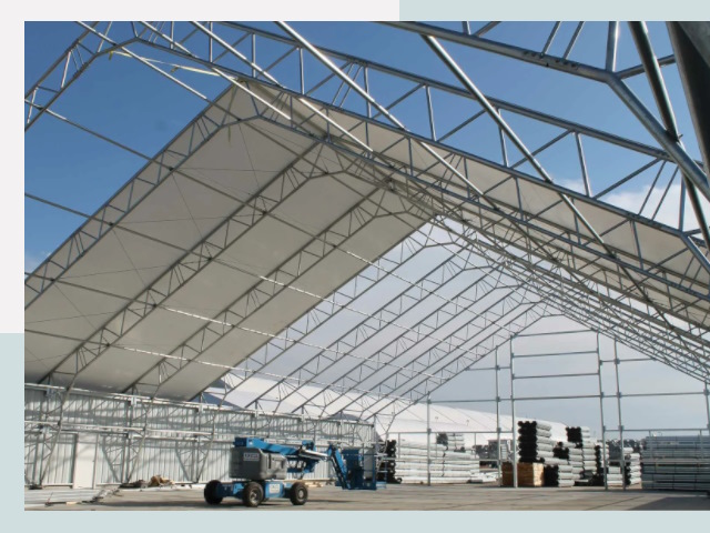 Каркасно-тентовые сооружения от СтальСтрой-Сть по цене 624 руб.