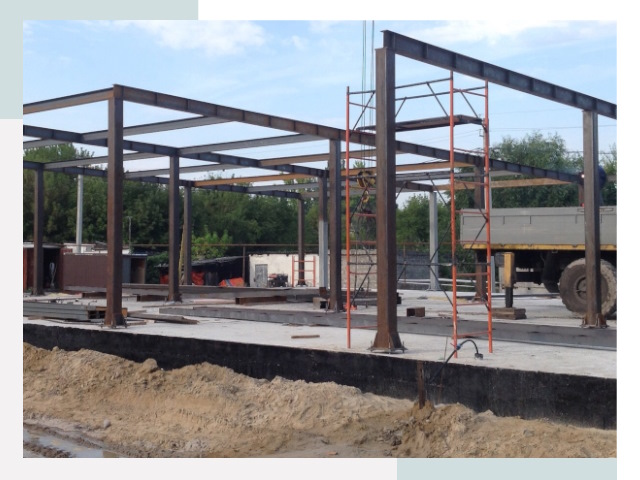 Фундамент для ангаров в Усть-Илимске