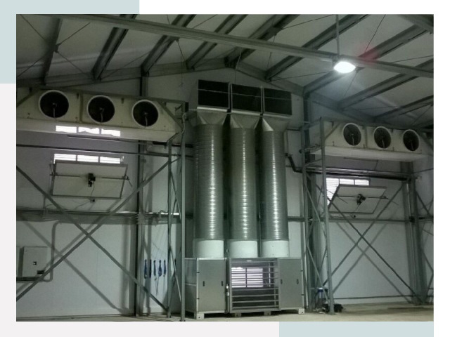 Инженерные системы для ангаров в Усть-Илимске